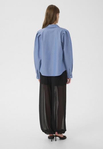 Джинсовая блузка