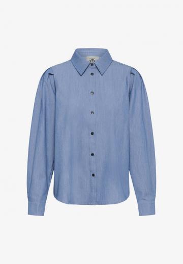 Джинсовая блузка