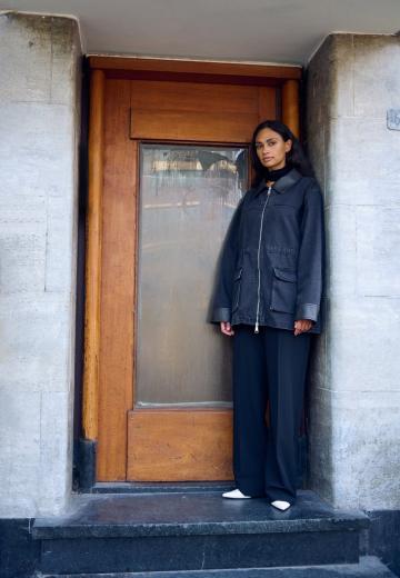 Короткое пальто