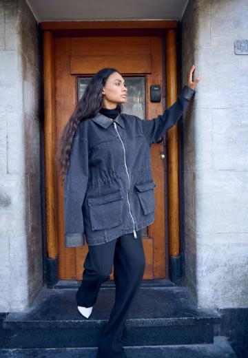 Короткое пальто