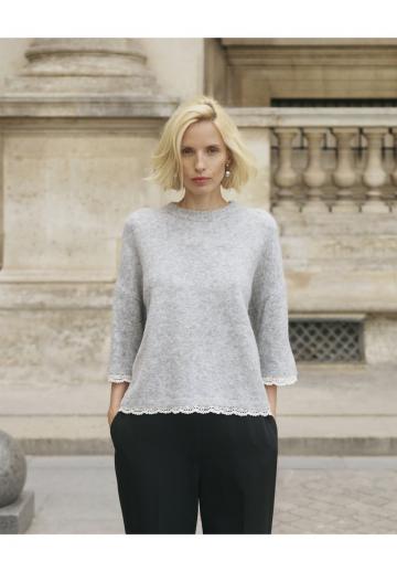 Майка с рукавом три четверти