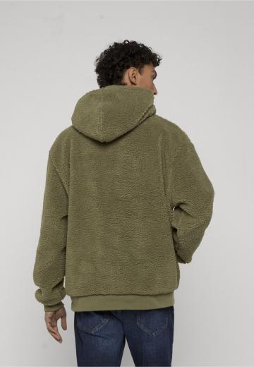 Пуловер с капюшоном