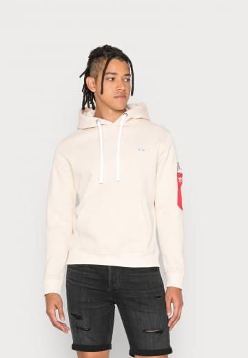 Пуловер с капюшоном