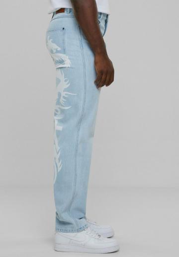 Прямые джинсы