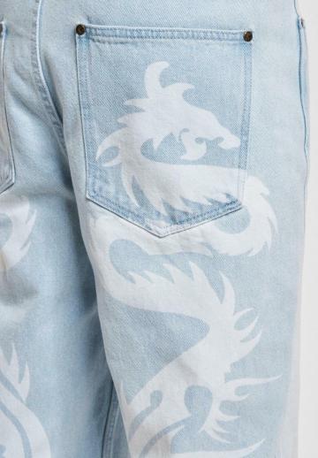 Прямые джинсы