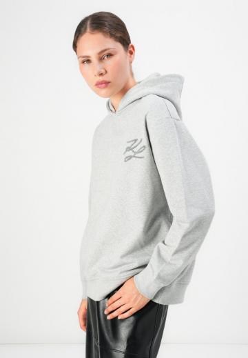 Пуловер с капюшоном