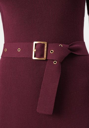 Вязаное платье