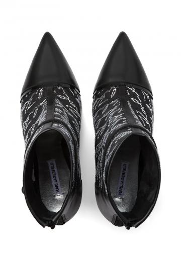 Полусапожки на высоком каблуке