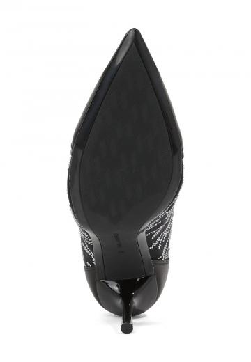 Полусапожки на высоком каблуке