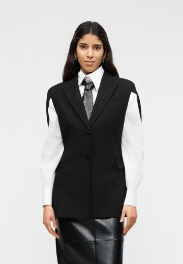 Длинный блейзер