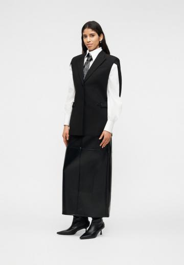 Длинный блейзер