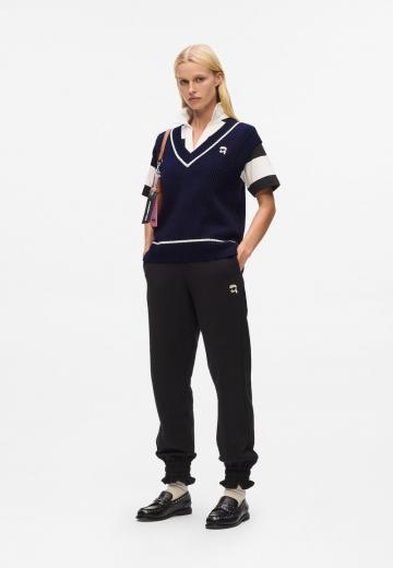 Пуловер с коротким рукавом