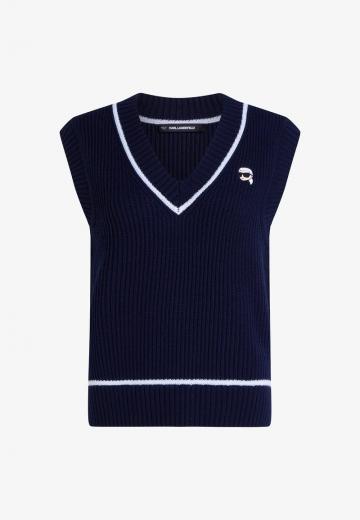 Пуловер с коротким рукавом