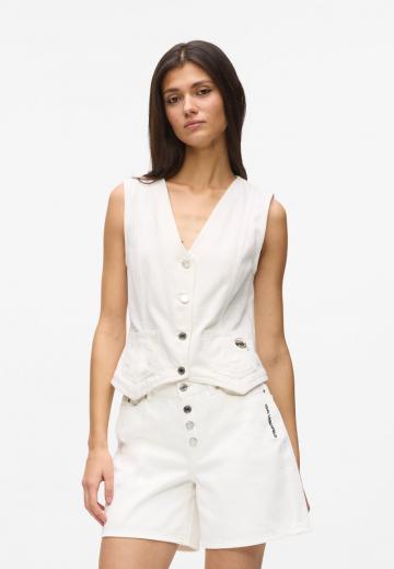 Джинсовая жилетка