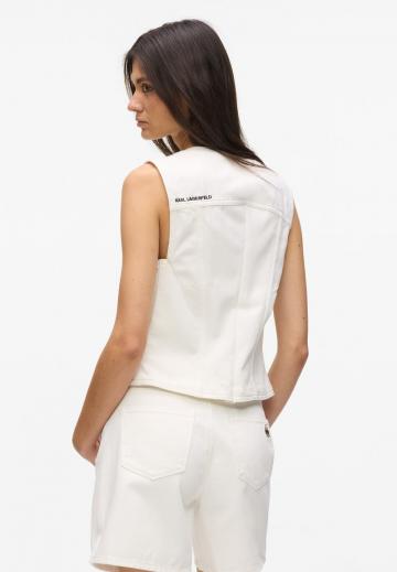 Джинсовая жилетка