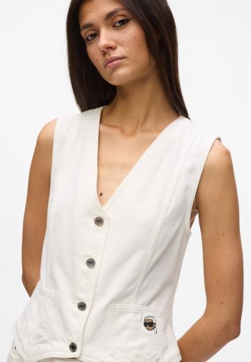 Джинсовая жилетка