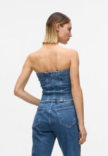 Джинсовая жилетка