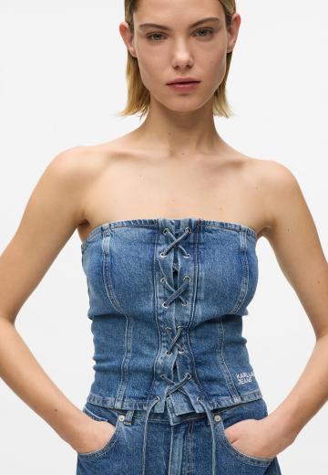 Джинсовая жилетка