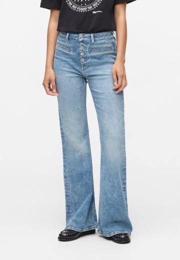 Клешеные джинсы