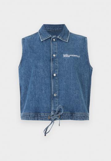 Джинсовая жилетка