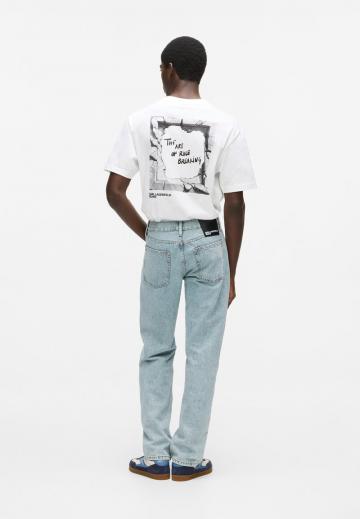 Прямые джинсы