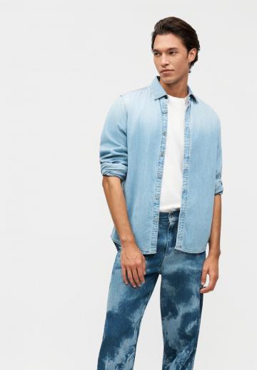 Прямые джинсы