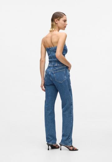 Прямые джинсы