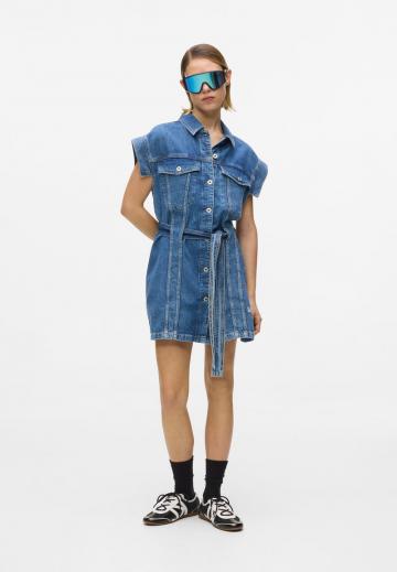 Джинсовое платье