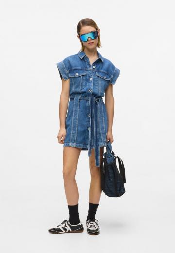 Джинсовое платье