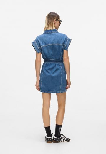 Джинсовое платье