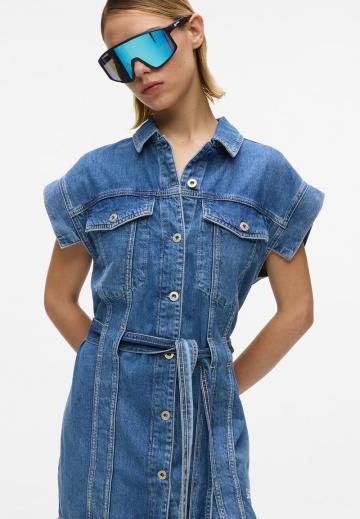 Джинсовое платье