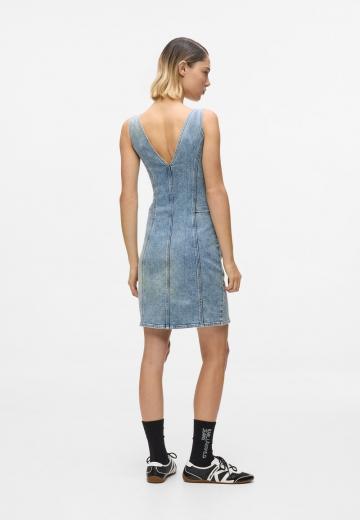 Джинсовое платье