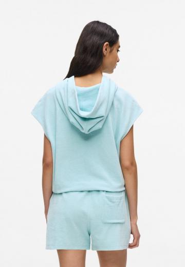 Пуловер с капюшоном