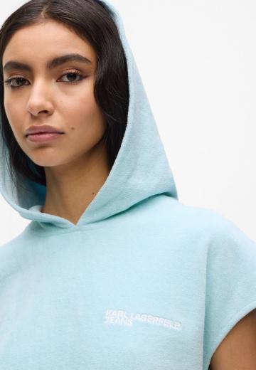 Пуловер с капюшоном