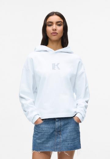 Пуловер с капюшоном