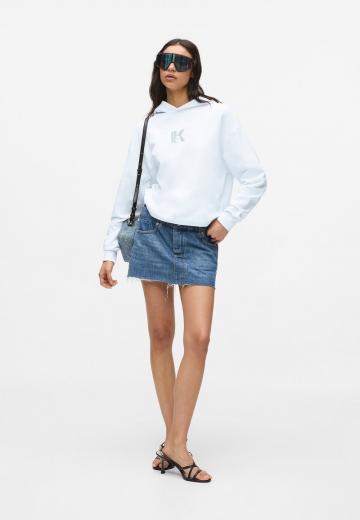 Пуловер с капюшоном