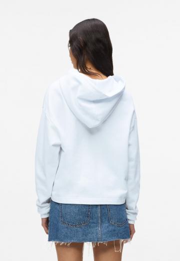 Пуловер с капюшоном