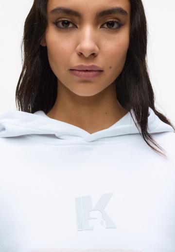 Пуловер с капюшоном