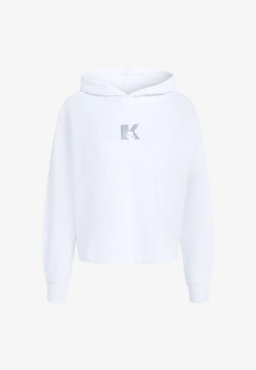 Пуловер с капюшоном