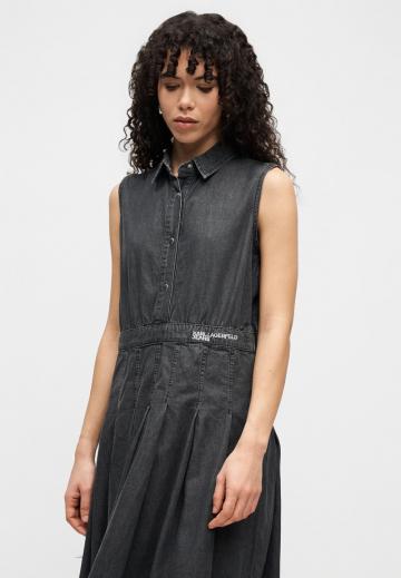 Джинсовое платье