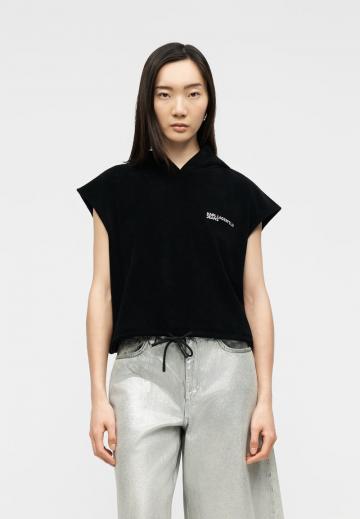 Пуловер с капюшоном