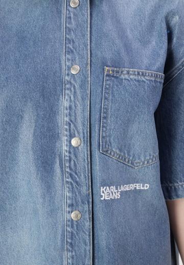 Джинсовая блузка