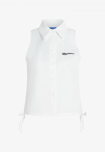 Блузка без рукавов