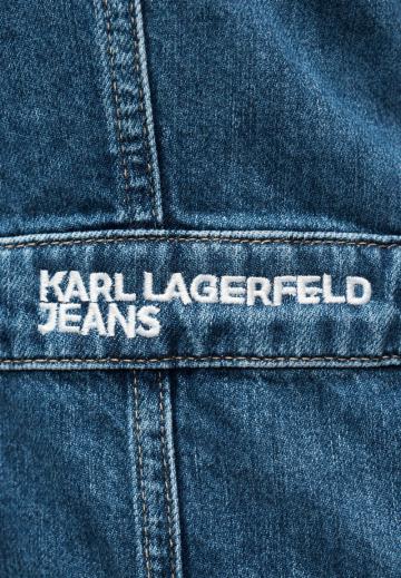 Джинсовый комбинезон