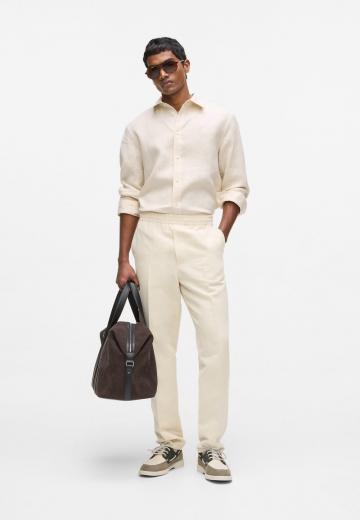 Льняные брюки