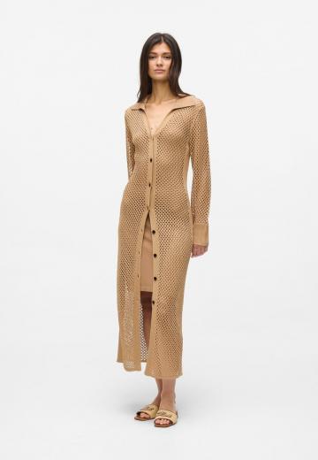 Вязаное платье