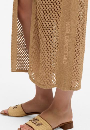 Вязаное платье