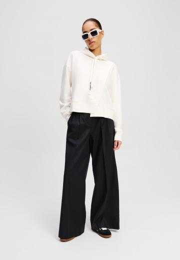 Пуловер с капюшоном