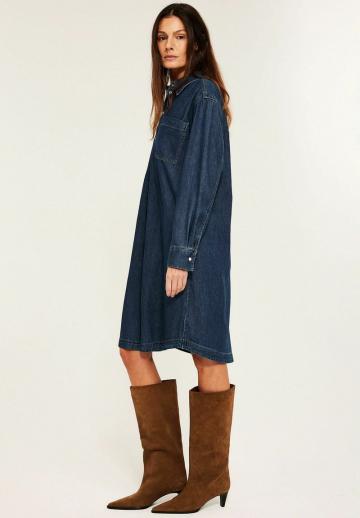 Джинсовое платье