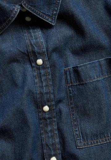 Джинсовое платье